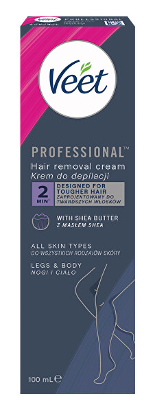 Depilačný krém pre všetky typy pokožky Proffesional ( Hair Removal Cream)