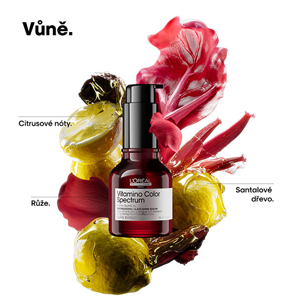 Bezoplachové sérum na vlasy Vitamino Color Spectrum (Professional Glass Shine Serum)