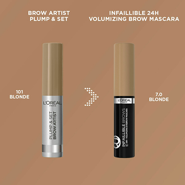 Wasserfeste Mascara zum Formen der Augenbrauen Brow Artist Plump & Set 4,9 ml