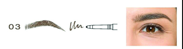 Vodeodolná ceruzka na obočie Full Brow Liner