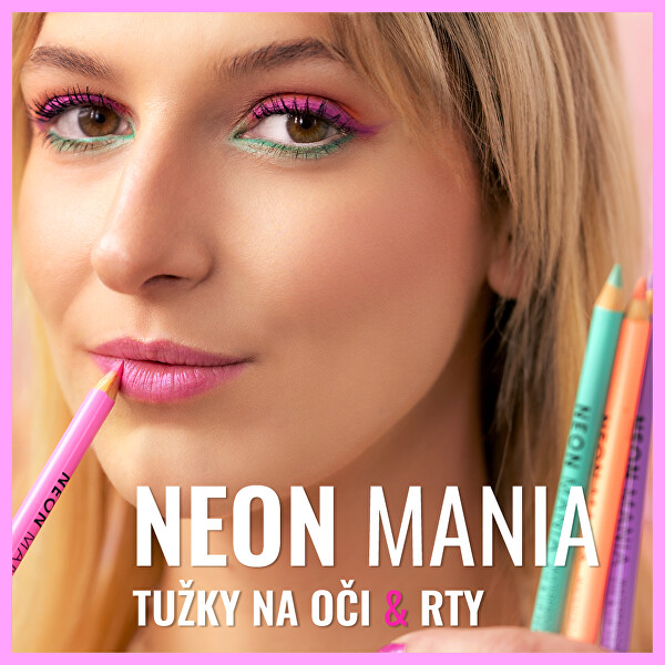 Voděodolná tužka na oči a rty Neon Mania (Waterproof Eye & Lip Pencil) 1,1 g