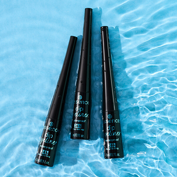 Voděodolné oční linky Dip 24h Long-Lasting (Waterproof Eyeliner) 3 ml