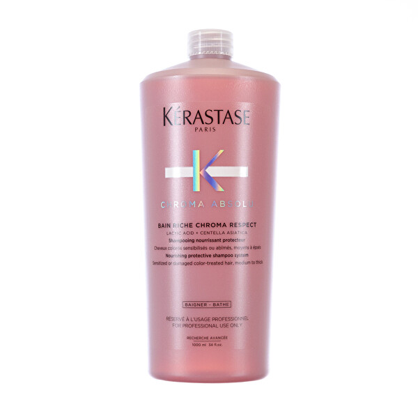 Șampon nutritiv pentru păr vopsit Chroma Absolu Bain Riche Chroma Respect (Shampoo)