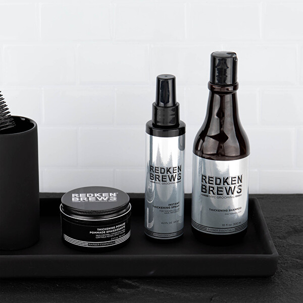 Zhusťujúca šampón pre jemné vlasy Brews (Thickening Shampoo)