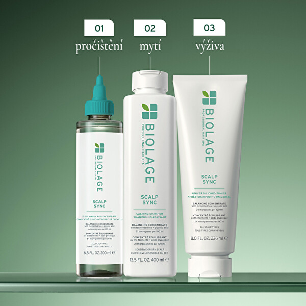 Zklidňující šampon pro suchou a citlivou pokožku hlavy Scalp Sync (Calming Shampoo)