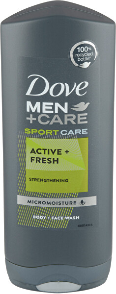 Osvěžující sprchový gel pro muže Sport Active Fresh Men + Care (Body and Face Wash)