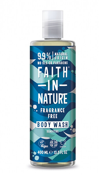 Přírodní hypoalergenní sprchový gel bez parfemace (Body Wash)