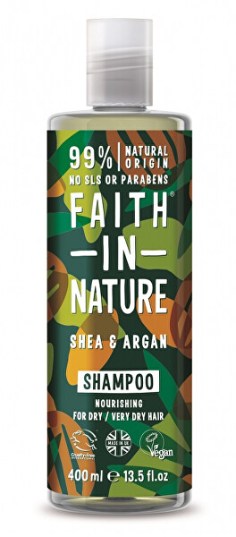 Vyživující šampon pro suché a velmi suché vlasy Argan a bambucké máslo (Nourishing Shampoo)
