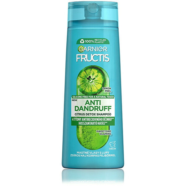 Šampón pre mastné vlasy s lupinami Fructis Antidandruff (Citrus Detox Shampoo)