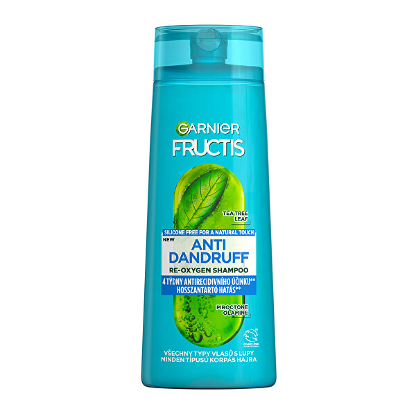 Tisztító sampon minden hajtípusra korpásodás ellen Fructis Antidandruff (Re-Oxygen Shampoo)