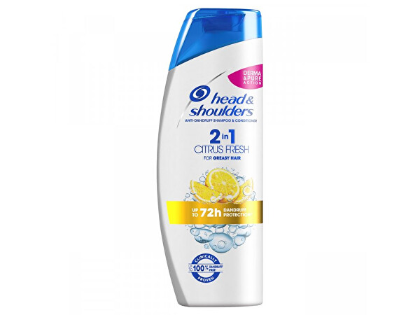Šampon a kondicionér proti lupům 2v1 Citrus Fresh (Anti-Dandruff Shampoo & Conditioner)