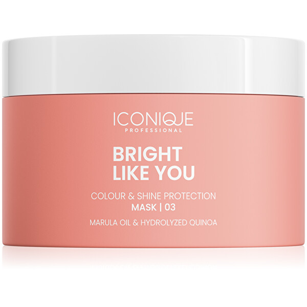 Obnovující a ochranná maska pro barvené vlasy Bright Like You Mask