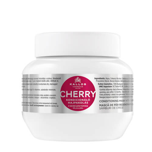 Jemná hydratačná maska ​​na vlasy s čerešní a vitamíny (Conditioning Cherry Hair Mask)