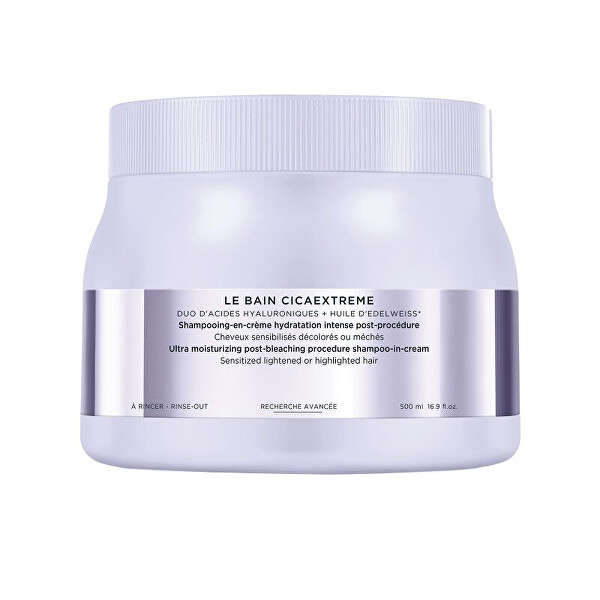 SLEVA - Krémový šampon pro zesvětlené vlasy Le Bain Cicaextreme (Shampoo-in-Cream) - poškozená etiketa