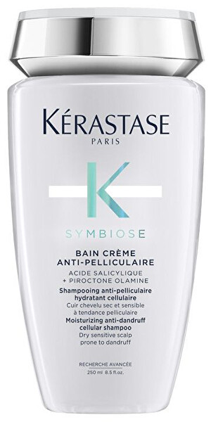 Korpásodás elleni sampon száraz fejbőrre K Symbiose (Moisturizing Anti-Dandruff Cellular Shampoo)