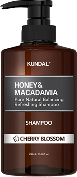 Přírodní hydratační šampon Honey & Macadamia Cherry Blossom (Nature Shampoo)