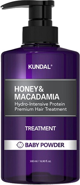 Hydrointenzivní proteinová kúra na vlasy Honey & Macadamia Baby Powder (Treatment)