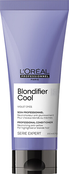 Balzsam világosított és szőke hajra Série Expert Blondifier Cool (Professional Conditioner)