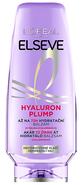 Hydratační balzám na vlasy s kyselinou hyaluronovou Elseve Hyaluron Plump 72H (Hydrating Balm)