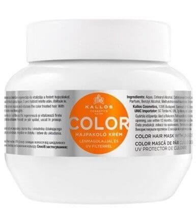 Maska pro barvené vlasy se lněným olejem a UV filtrem (Color Hair Mask)