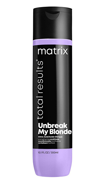 Posilující balzám pro zesvětlené vlasy Total Results Unbreak My Blonde (Strengthening Conditioner)