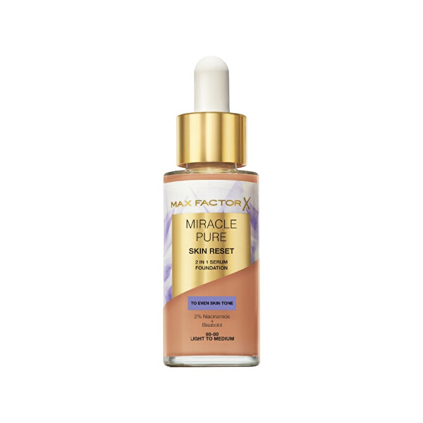 Make-up a sérum 2v1 Miracle Pure Serum Foundation 30 ml