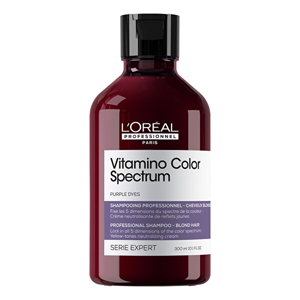 Neutralizační šampon pro blond vlasy Vitamino Color Spectrum Purple Dyes (Professional Shampoo)