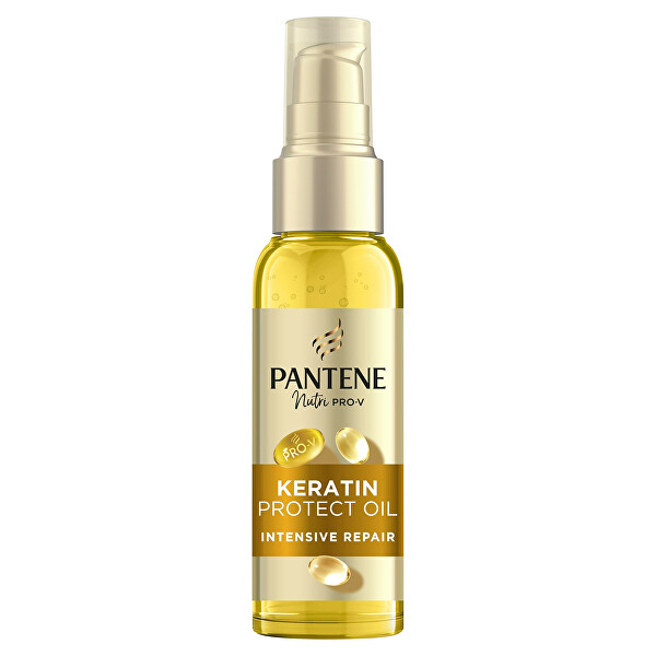 Regenerační olej pro poškozené vlasy (Keratin Protect Oil)