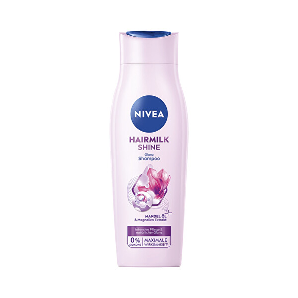 Pečující šampon s mléčnými a hedvábnými proteiny na unavené vlasy bez lesku Hairmilk Shine (Care Shampoo)