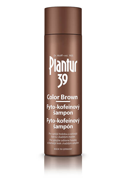Fyto-kofeinovy šampon Color Brown pro hnědé vlasy