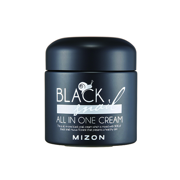 Crema viso con bava filtrata di lumaca nera africana 90% (Black Snail All In One Cream)