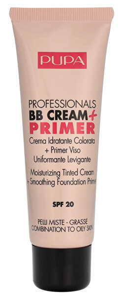 BB krém a podkladová báze 2v1 BB Cream+Primer (Moisturizing Tinted Cream) 50 ml