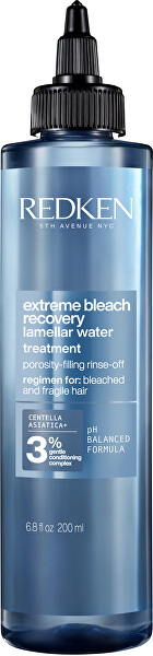 Lamellás víz a világosított, vékonyszálú és törékeny hajra Extreme Bleach Recovery (Lamellar Water Treatment)