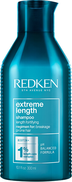 Extreme Length (Shampoo with Biotin) sampon a hosszú és sérült haj erősítésére