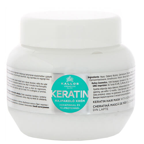 Regenerační maska na vlasy s keratinem a mléčnými proteiny (Keratin Hair Mask)