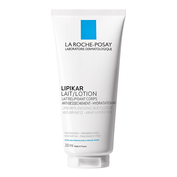 Relipidační tělové mléko pro suchou pokožku 48H Lipikar Lait (Anti Dryness Body Milk)