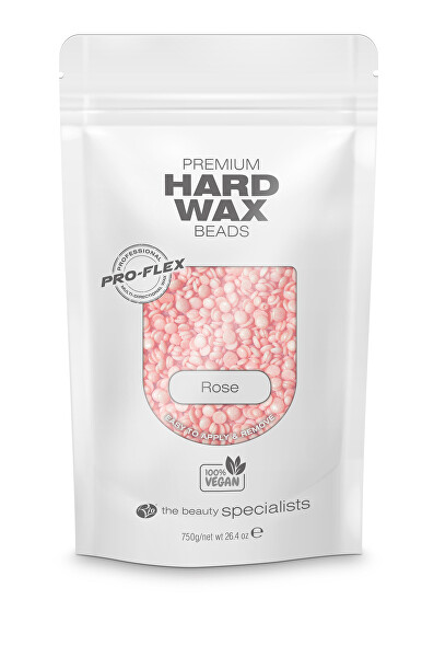 Depilační voskové perly Rose Premium Hard Wax Beads