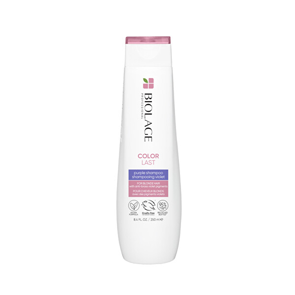 Šampon pro eliminaci žlutých odstínů Color Last (Purple Shampoo) 250 ml