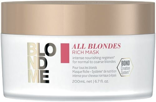 Vyživující maska pro normální a silné blond vlasy All Blondes (Rich Mask)
