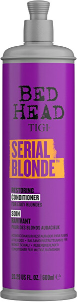 Balsamo per capelli biondi danneggiati Bed Head Serial Blonde (Restoring Conditioner)