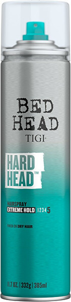 Fixativ de păr cu fixare extrem de puternică Bed Head Hard Head (Hairspray)