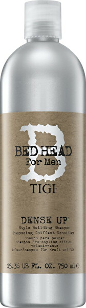Šampon pro hustotu a plnost vlasů Bed Head For Men Dense Up (Style Building Shampoo)