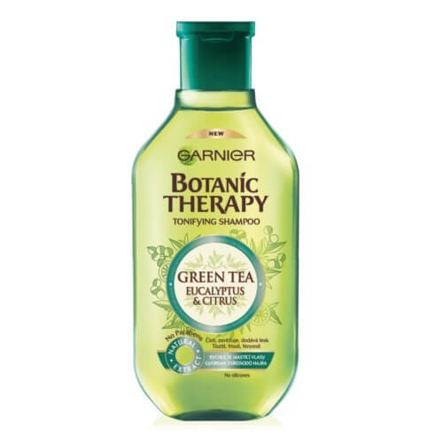 Tonizující šampon se zeleným čajem na rychle se mastící vlasy Botanic Therapy (Tonifying Shampoo)