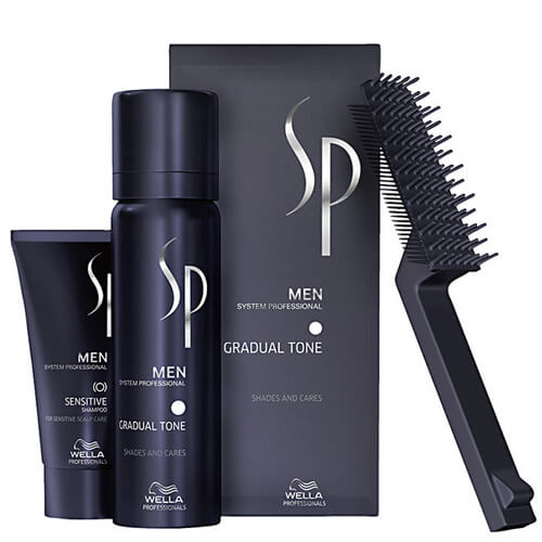 Tónovací pěna na vlasy pro muže 60 ml + šampon na vlasy 30 ml SP Men (Gradual Tone)
