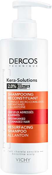 Obnovující šampon pro suché a poškozené vlasy Dercos Kera-Solutions (Resurfacing Shampoo)