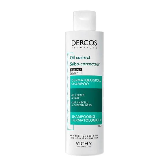 Šampon pro mastné vlasy Dercos Oil Correct (Dermatological Shampoo)