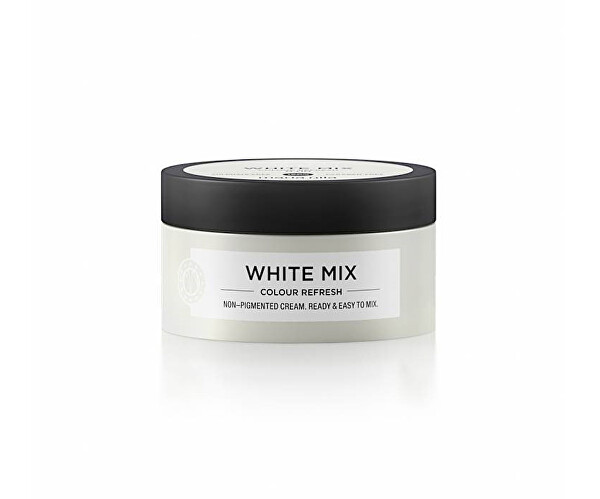 Vyživující maska bez barevných pigmentů k dotvoření pastelových odstínů White (Colour Refresh Mask)
