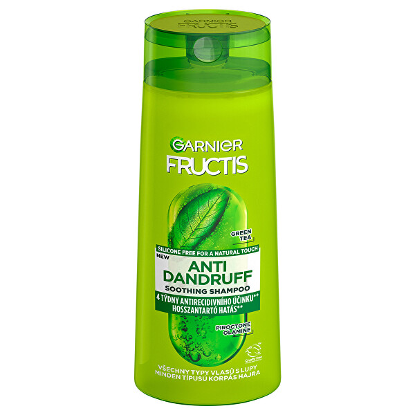 Șampon calmant antimătreață pentru toate tipurile de par cu mătreață Fructis Antidandruff (Soothing Shampoo)
