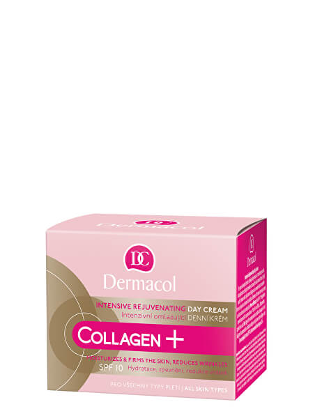 Intenzívny omladzujúci denný krém Collagen Plus SPF 10 (Intensive Rejuven ating Day Cream) 50 ml