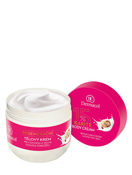 Cremă de corp regenerantă pentru piele uscată și foarte uscată Karité (Regenerating Body Cream) 300 ml
